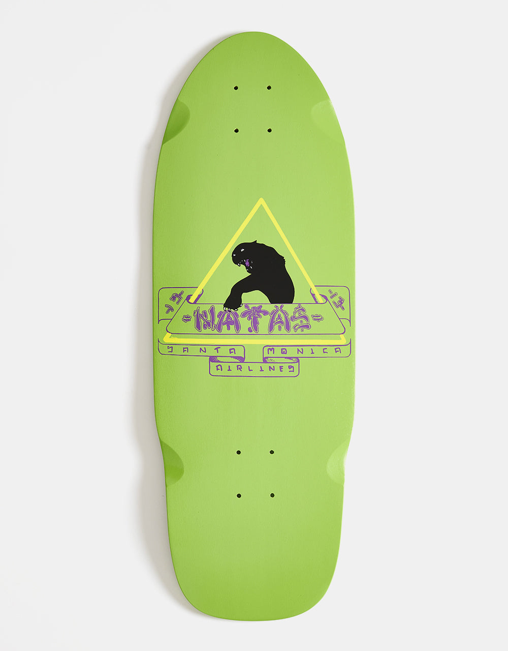 SMA Natas 1st Edition Lime Green Skateboard Deck - 10"