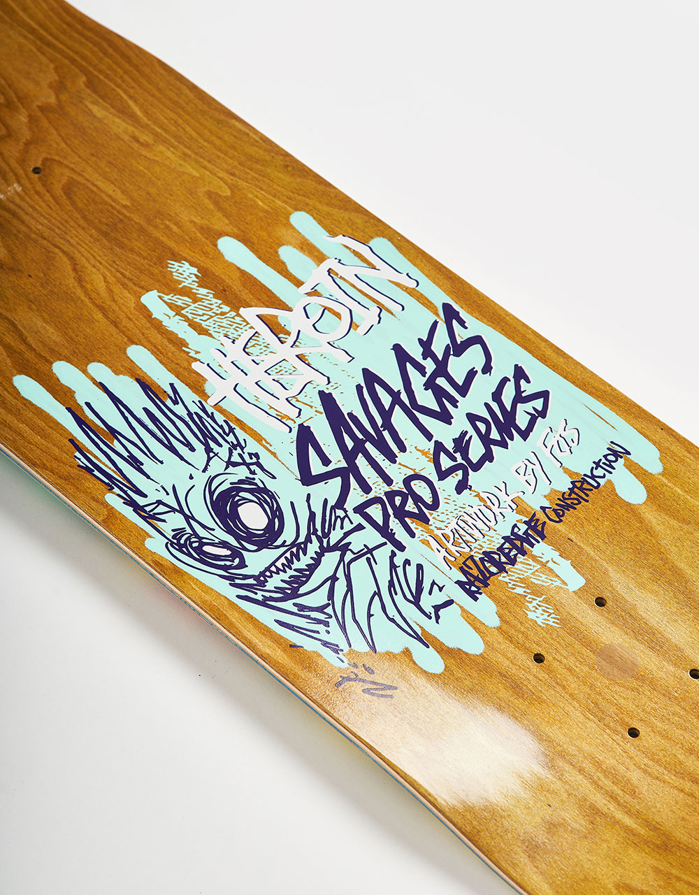 Heroin Day Savages Skateboard Deck - 8.75”