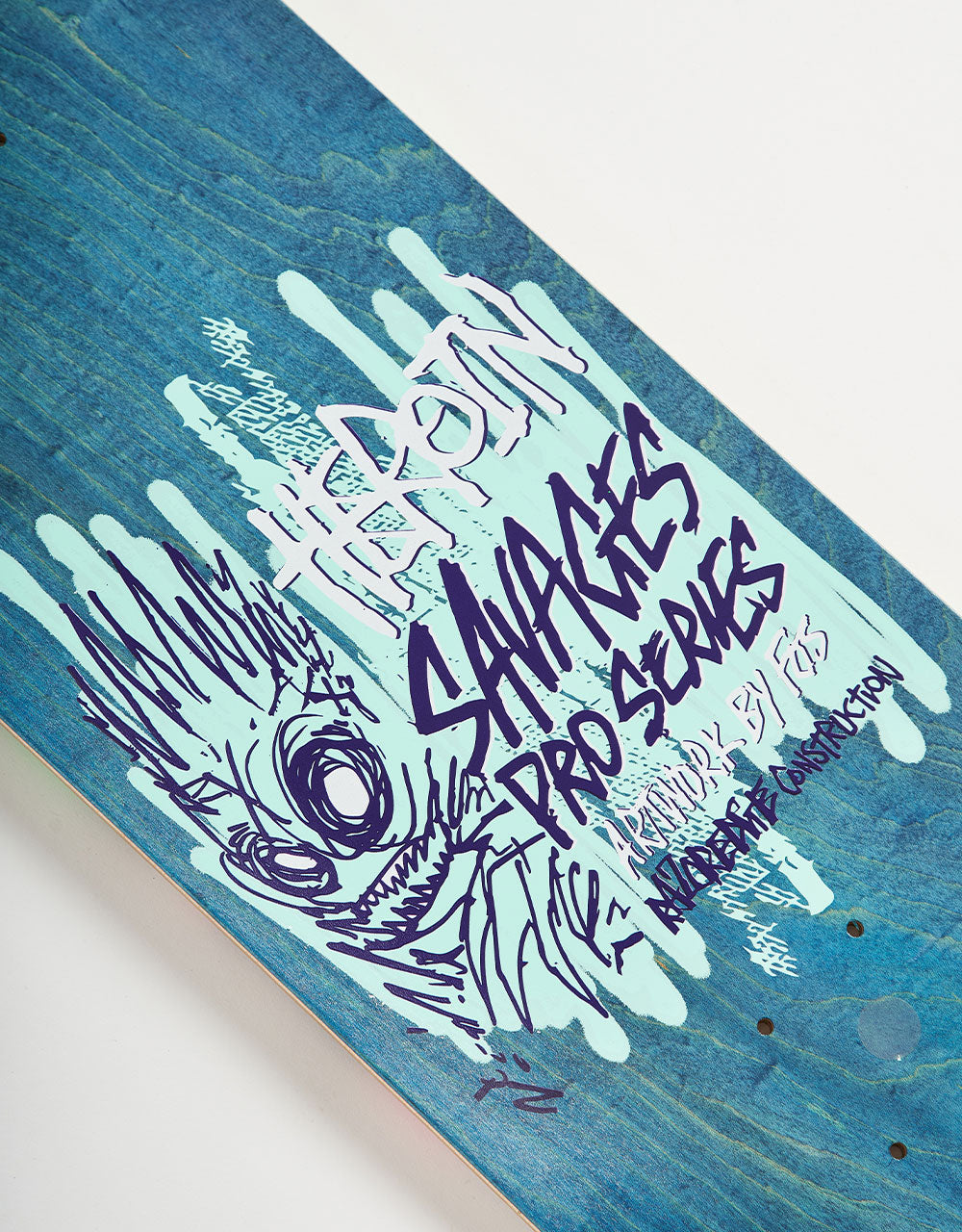 Heroin Swampy Savages Skateboard Deck - 9”