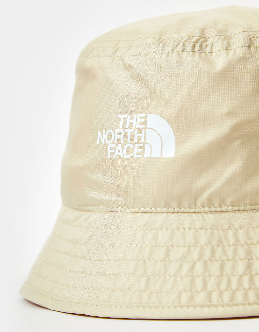 The North Face Sun Stash Bucket Hat - Gravel/Apricot Ice