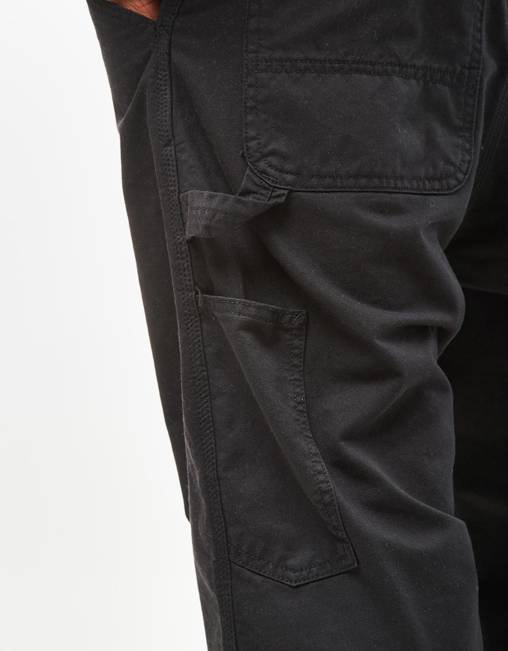 Carhartt WIP Single Knee Pant - Black (Garment Dyed)