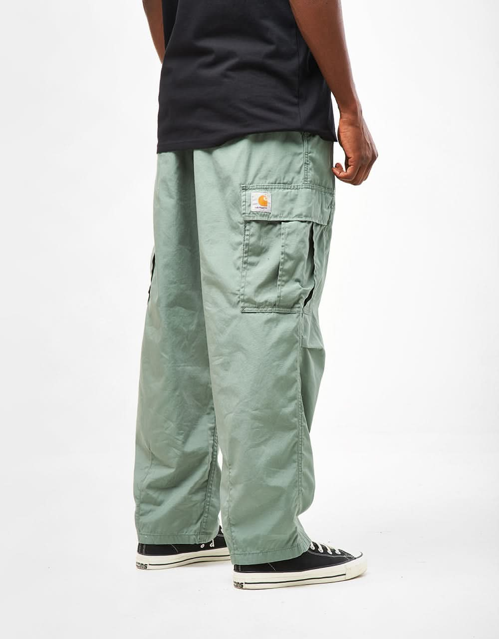 Carhartt WIP Cole Cargo Pant - Park (Rinsed)