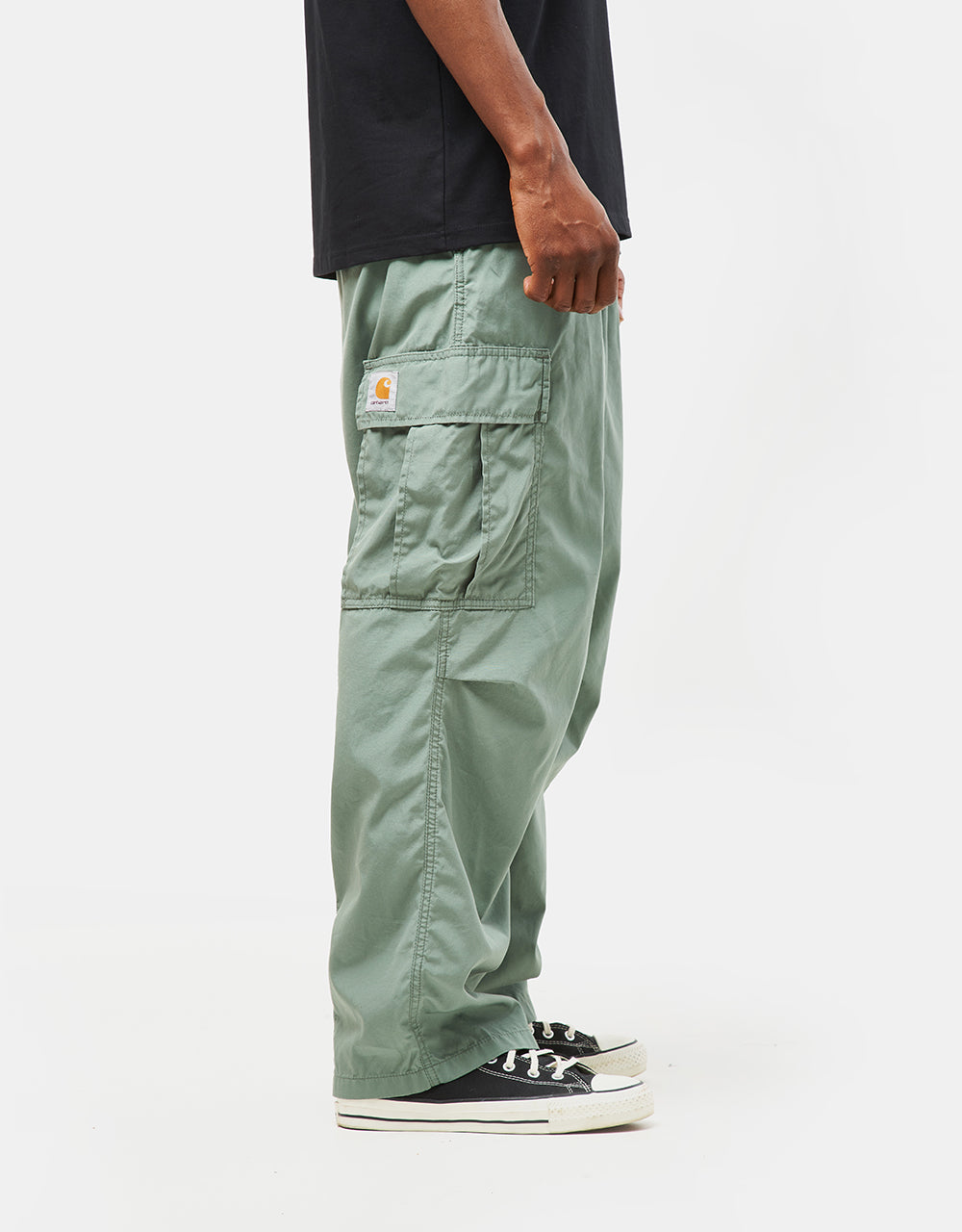 Carhartt WIP Cole Cargo Pant - Park (Rinsed)