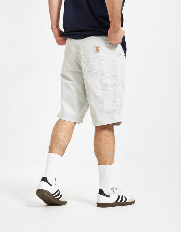 Carhartt WIP Single Knee Short - Sonic Silver (Garment Dyed)