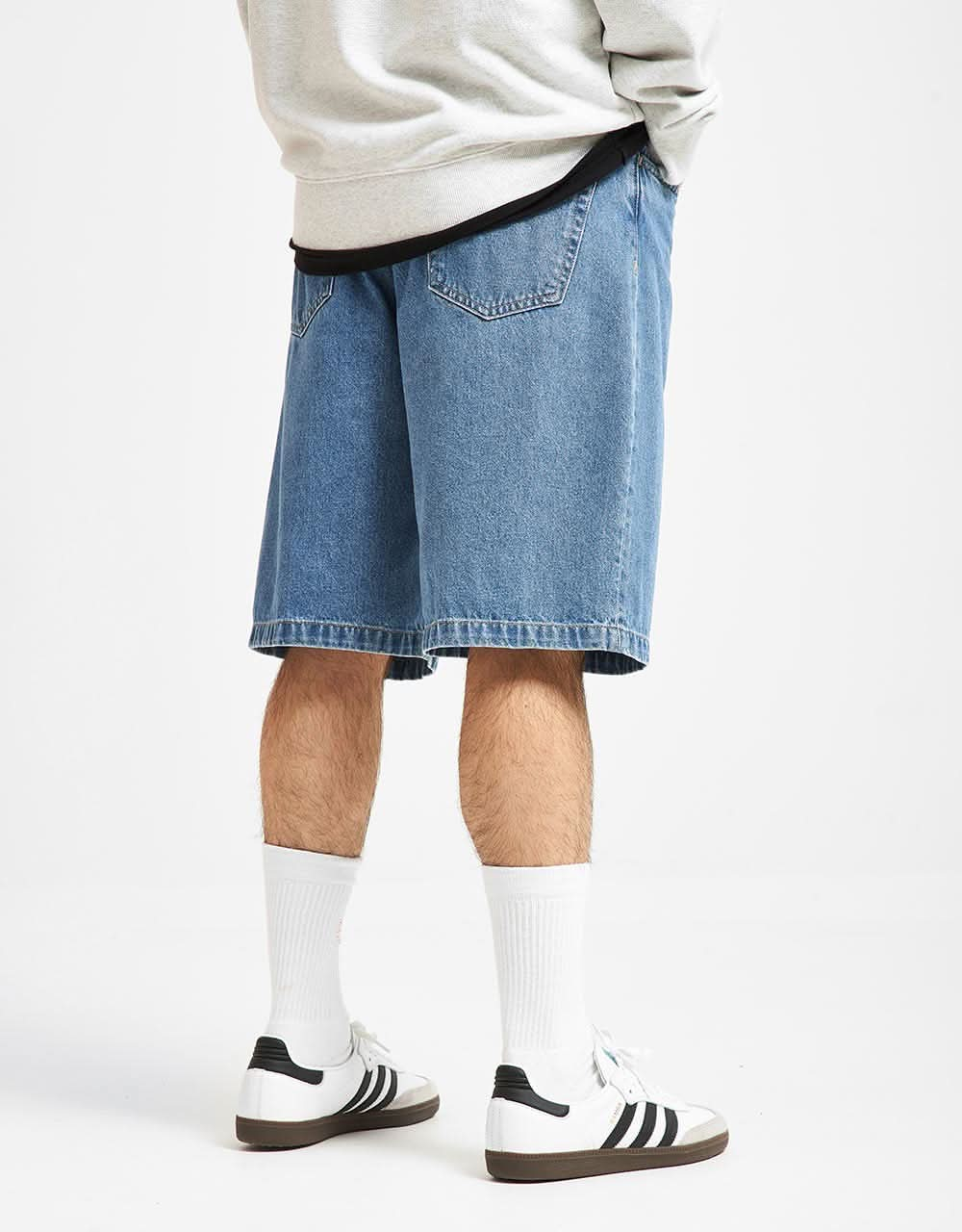 Carhartt WIP Landon Short - Blue (Heavy Stone Wash)