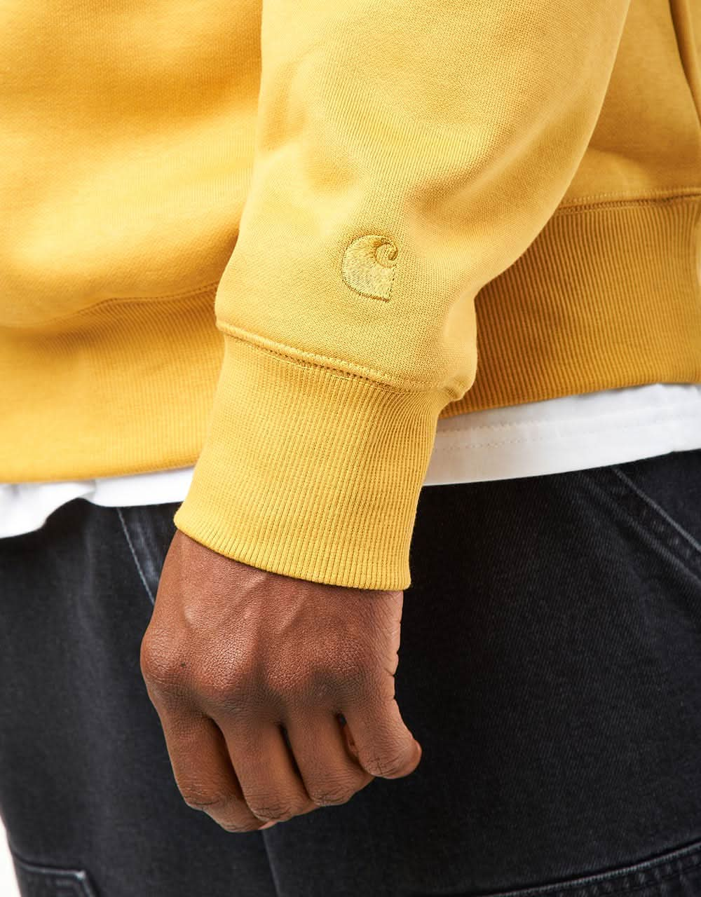 Carhartt WIP Chase Sweatshirt - Sunray/Gold