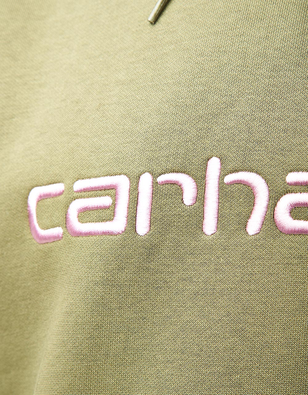 Carhartt WIP Hooded Carhartt Sweatshirt - Dundee/Glassy Pink