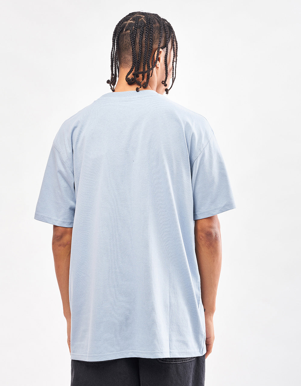 Carhartt WIP American Script T-Shirt - Frosted Blue