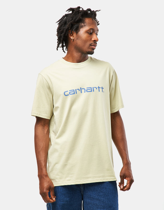 Carhartt WIP Script T-Shirt - Beryl/Sorrent