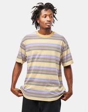 Carhartt WIP Coby T-Shirt - Colby Stripe/Bourbon