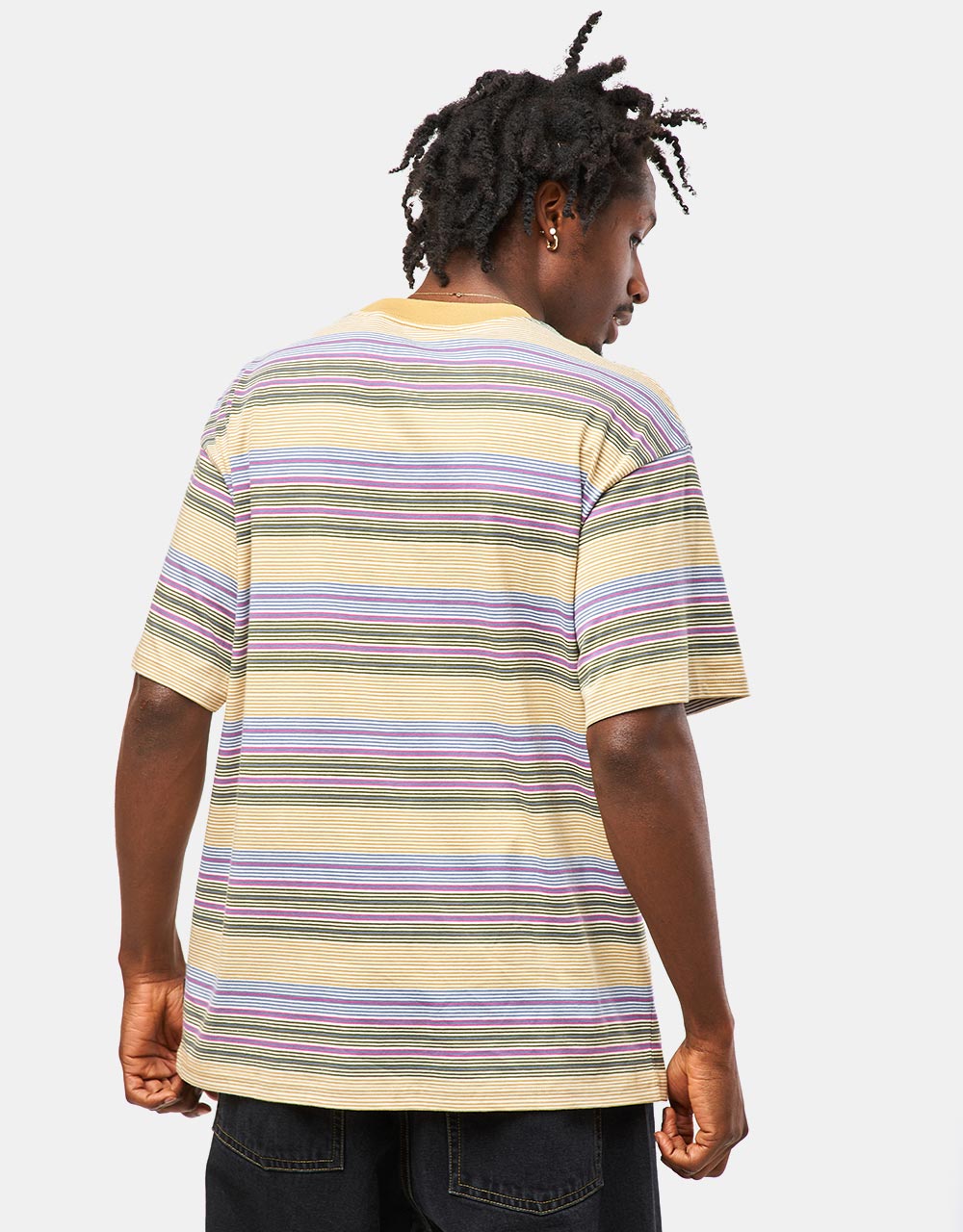 Carhartt WIP Coby T-Shirt - Colby Stripe/Bourbon