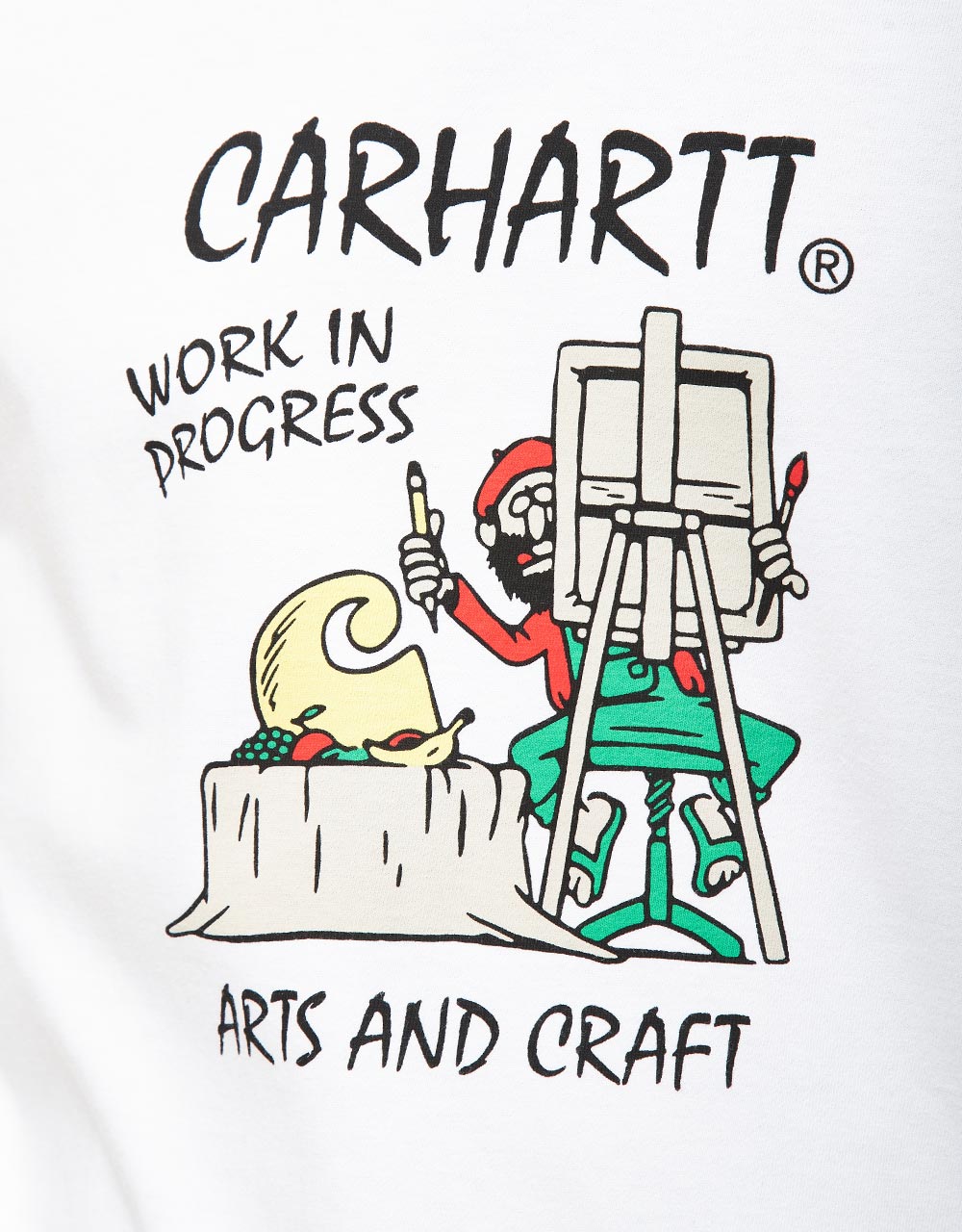 Carhartt WIP Art Supply T-Shirt - White