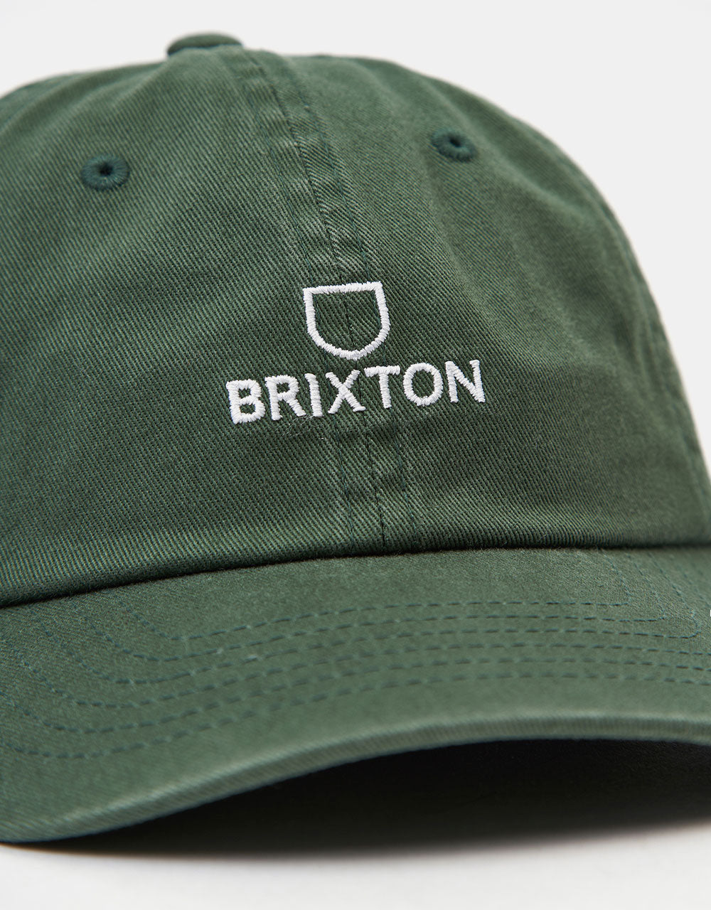 Brixton Alpha Low Profile Cap - Trekking Green Vintage Wash