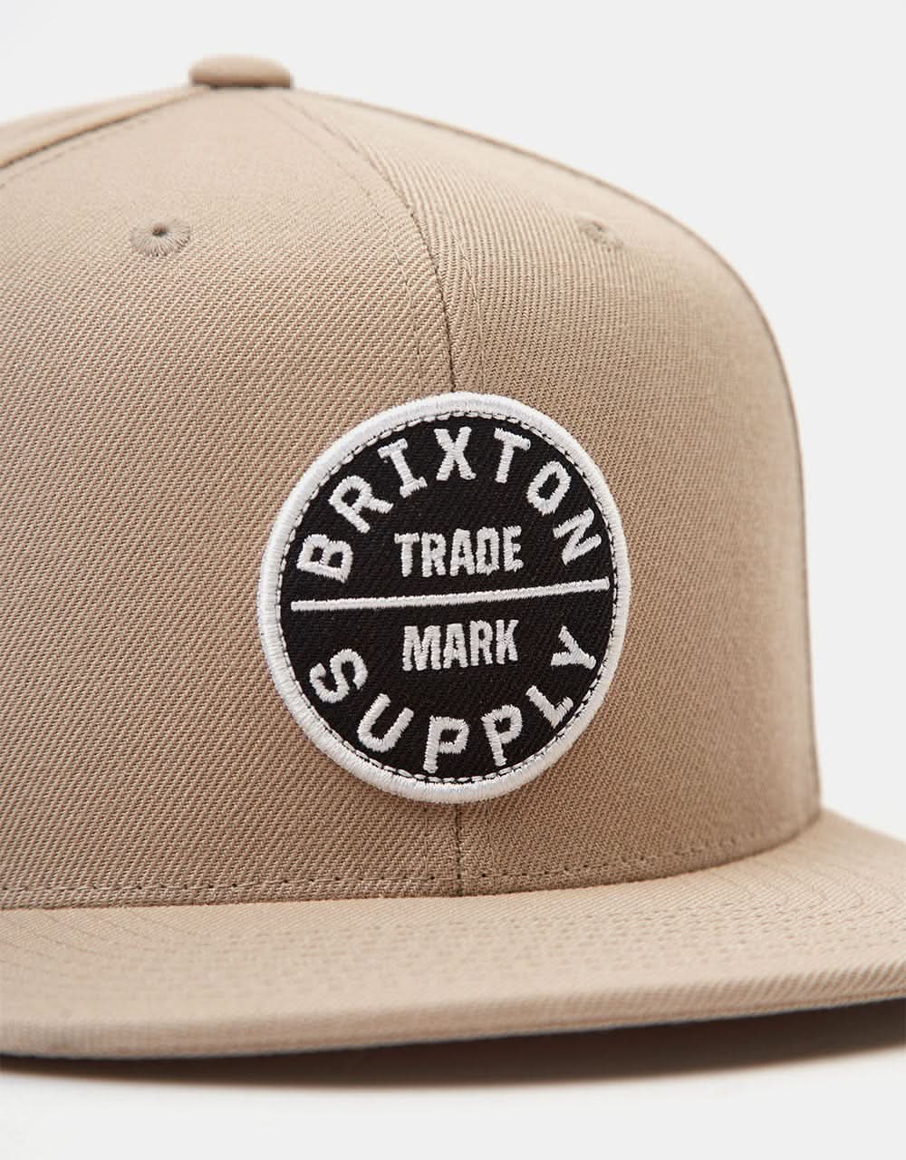 Brixton Oath III Snapback Cap - Sand
