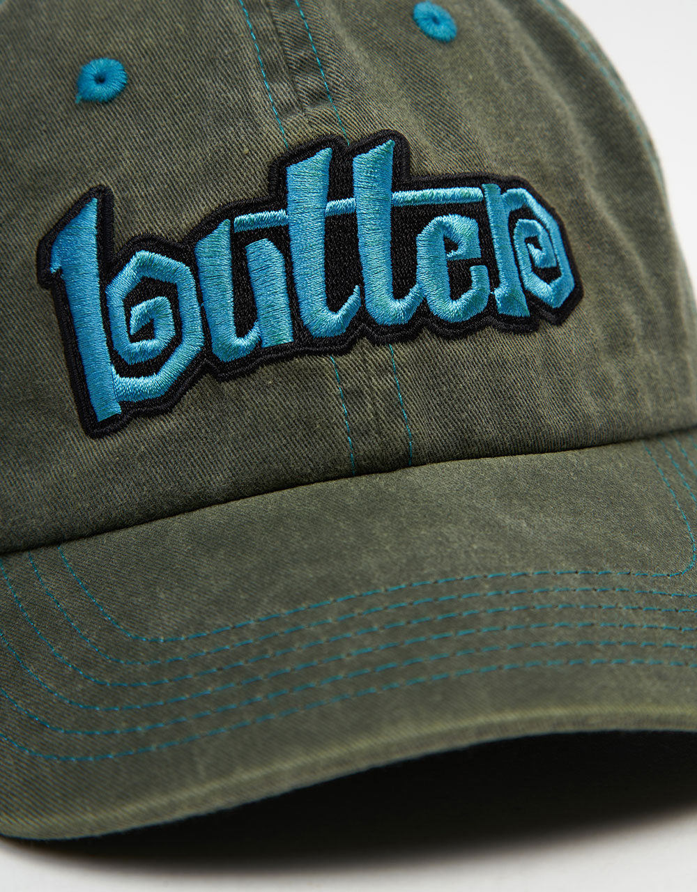 Butter Goods Swirl 6 Panel Cap - Washed Foliage