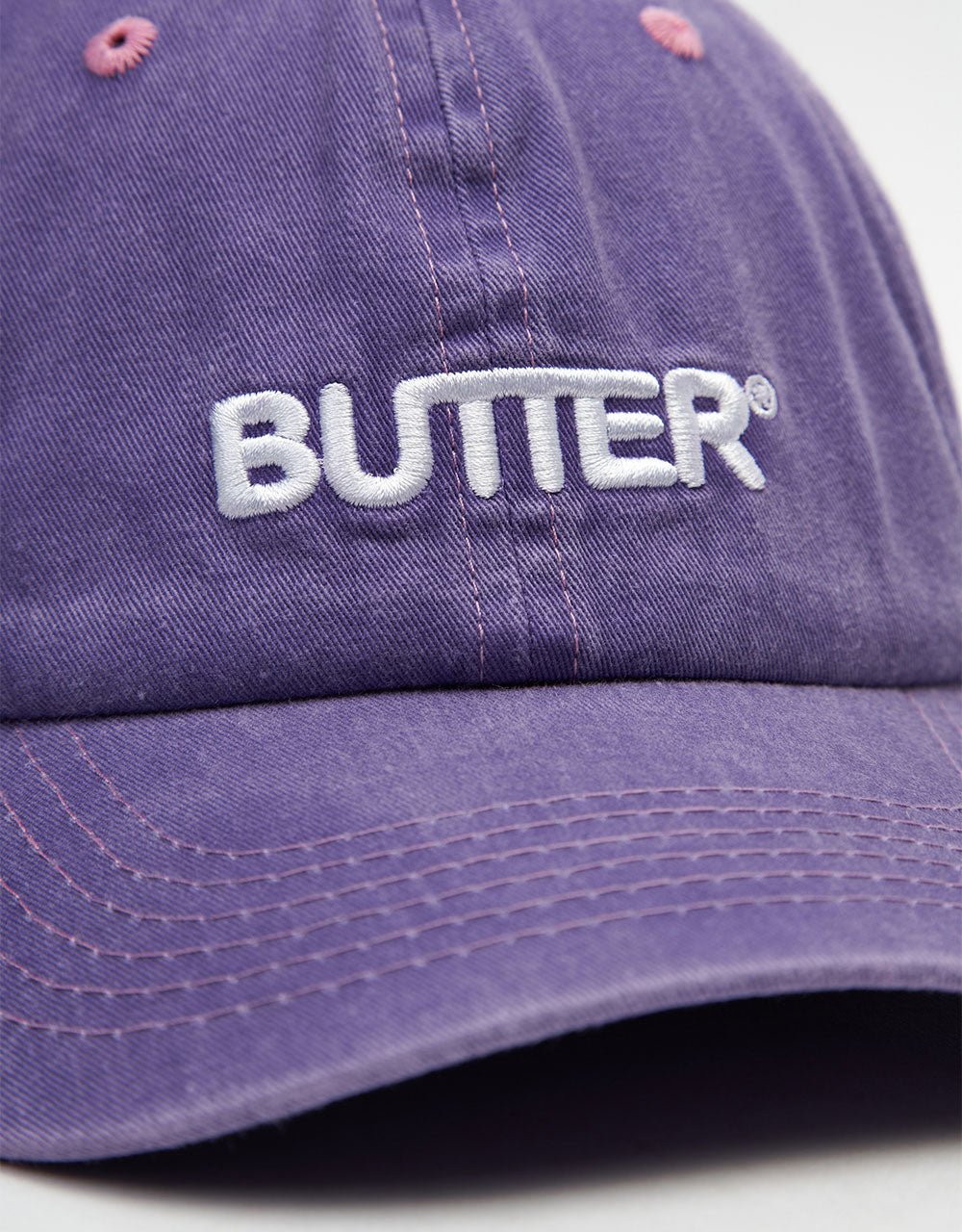 Butter Goods Rounded Logo 6 Panel Cap - Dusk