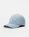 Carhartt WIP Madison Logo Cap - Frosted Blue/White