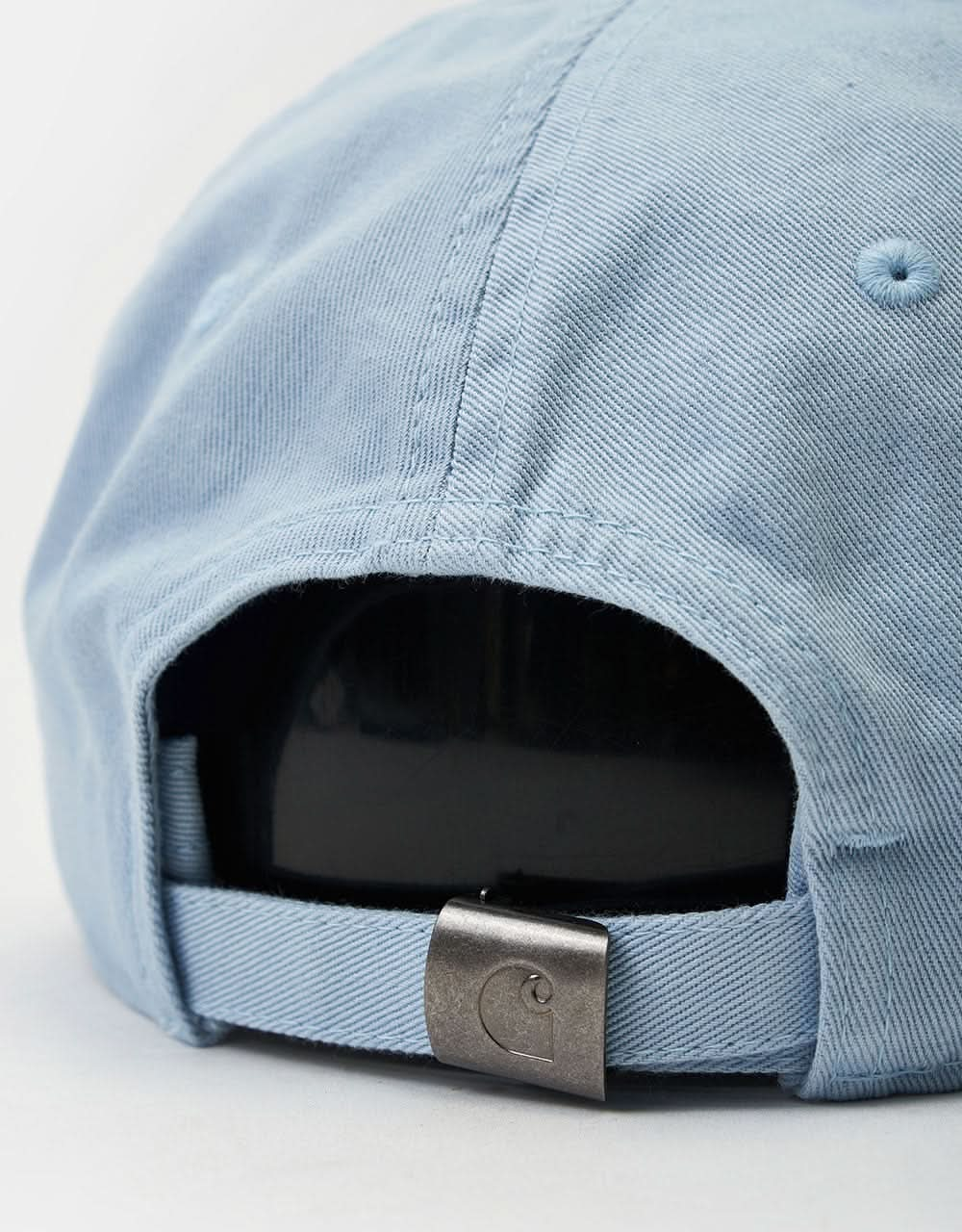 Carhartt WIP Madison Logo Cap - Frosted Blue/White