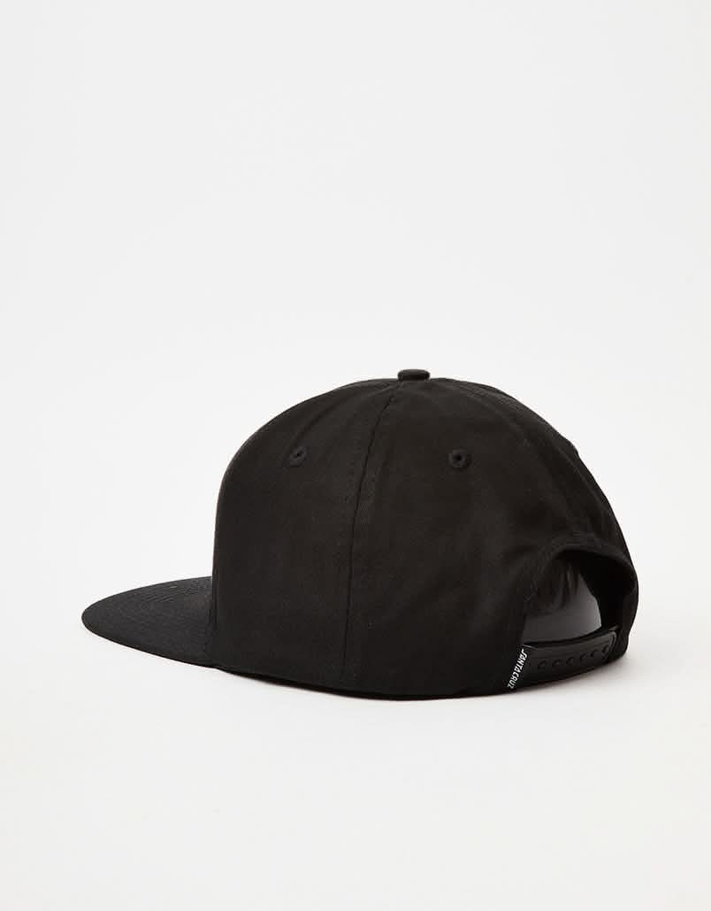 Santa Cruz Melting Hand Snapback Cap - Black