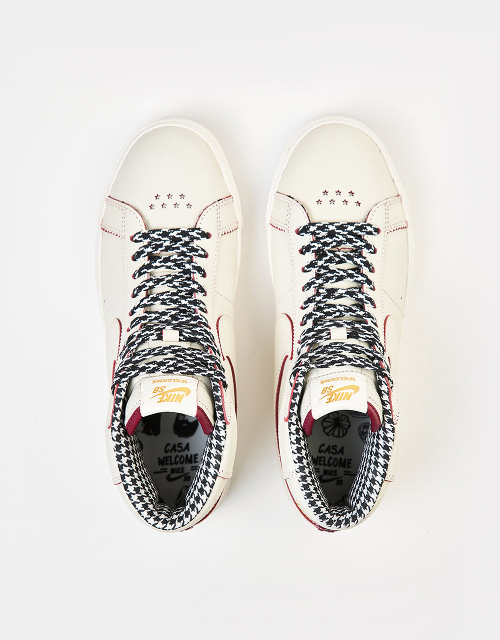Nike SB 'Welcome Madrid' Zoom Blazer Mid QS Skate Shoes - Sail/Dark ...