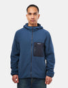 Patagonia Microdini Hooded Fleece - Tidepool Blue