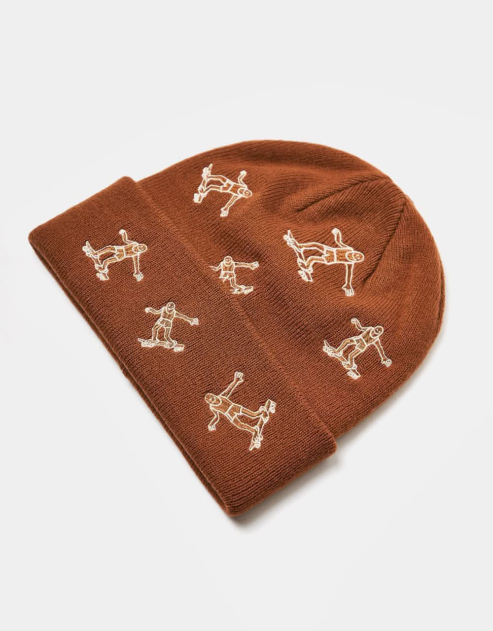 Thrasher Gonz Pattern Beanie - Brown