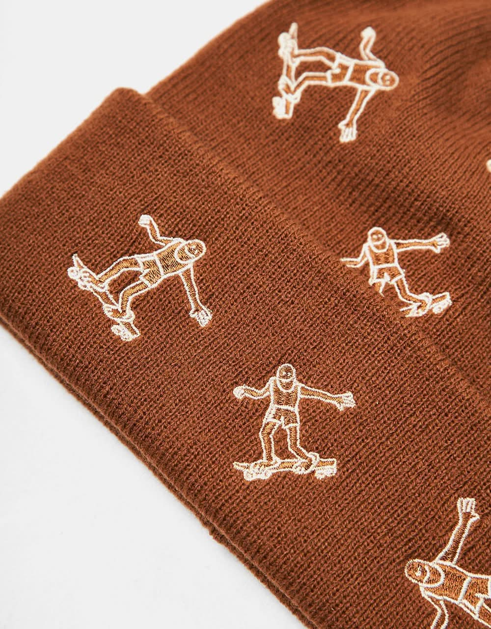 Thrasher Gonz Pattern Beanie - Brown