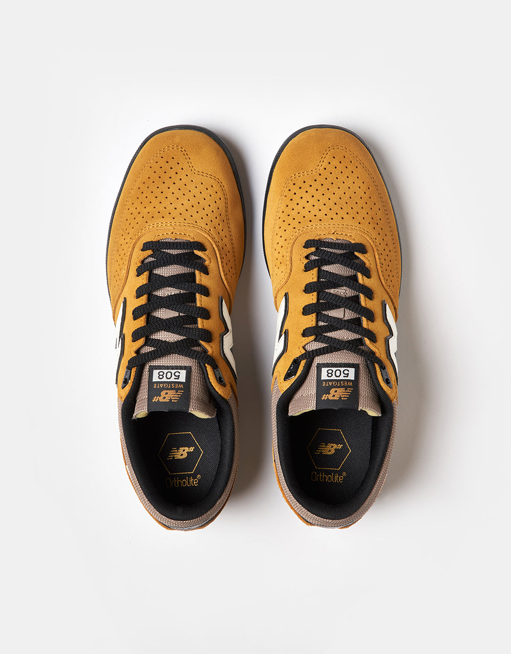 New Balance Numeric Brandon Westgate 508 Skate Shoes - Caramel/Black