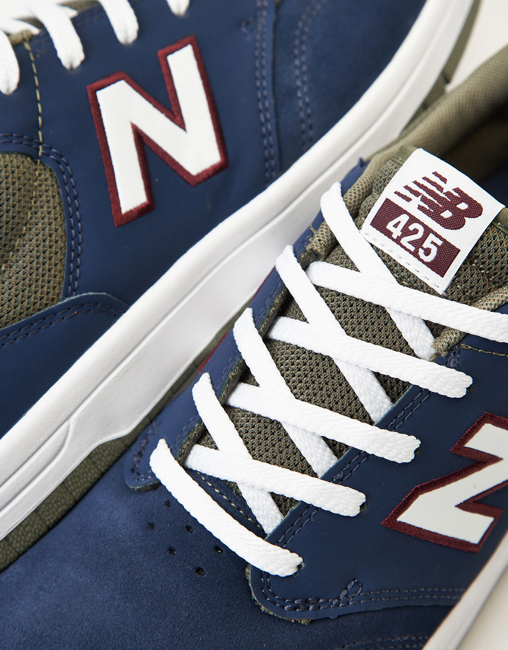 New Balance Numeric 425 Skate Shoes - Navy/Olive
