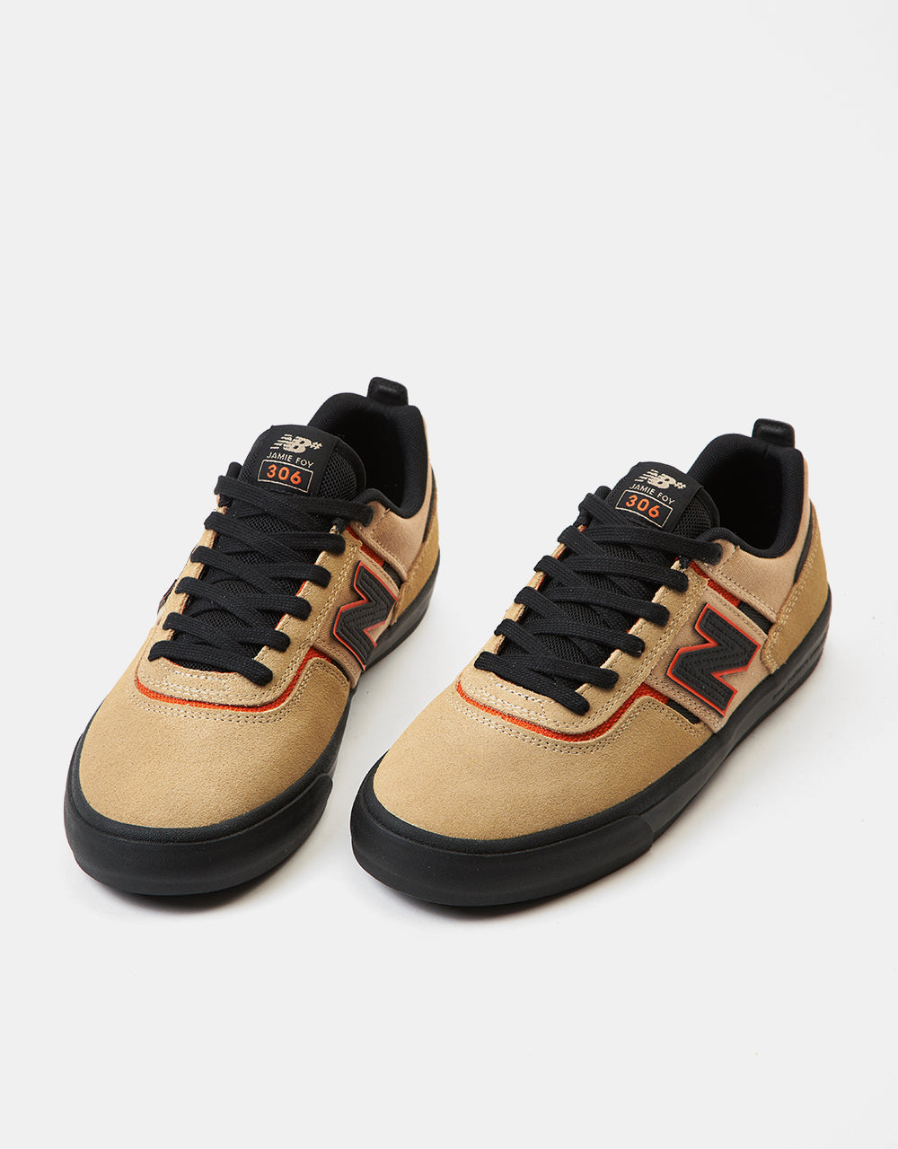 New Balance Numeric Jamie Foy 306 Skate Shoes - Khaki/Black