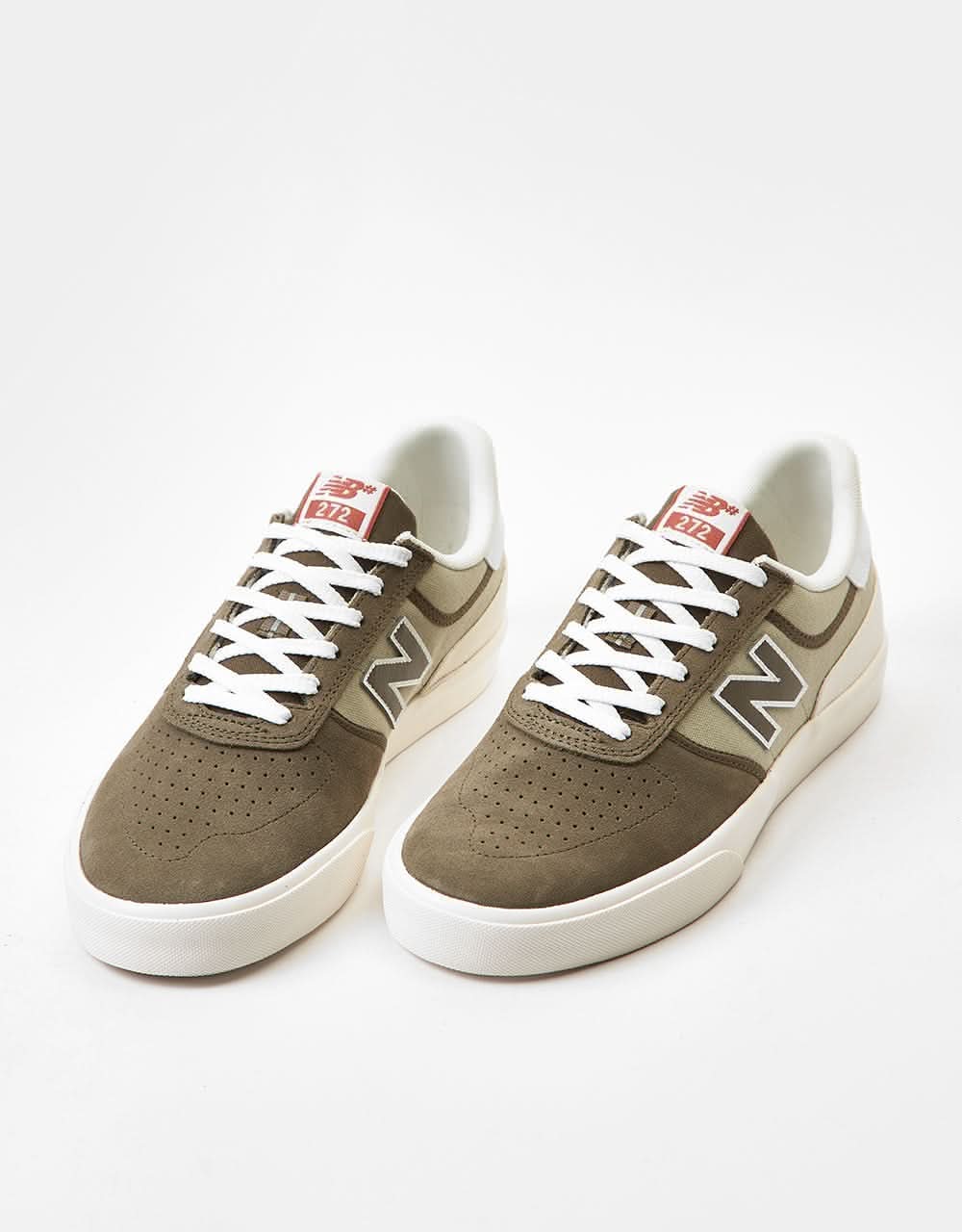 New Balance Numeric 272 Skate Shoes - Light Olive/Sea Salt | Route One