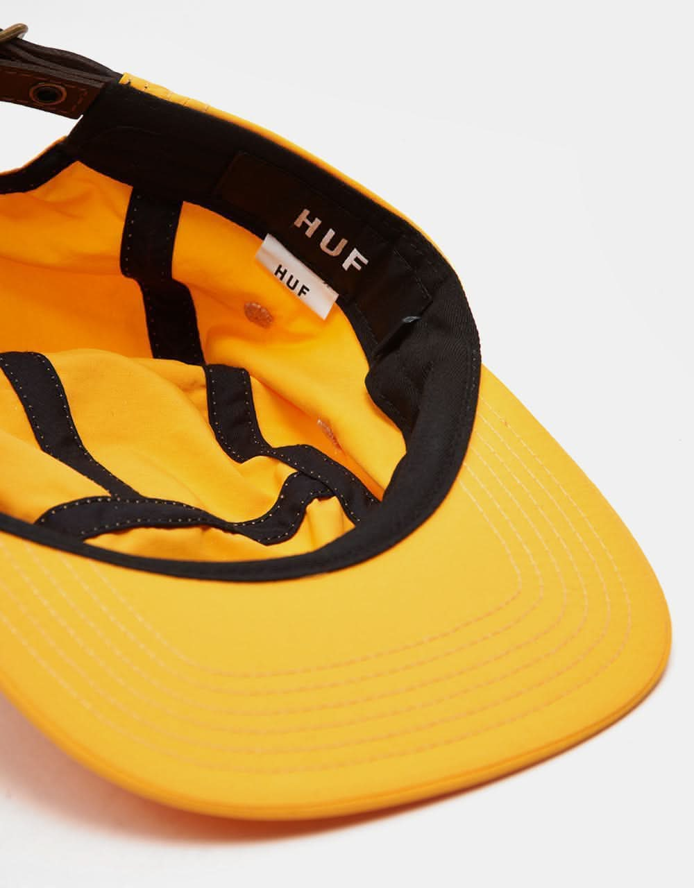 HUF Metal Triple Triangle Volley 5-Panel Cap - Banana