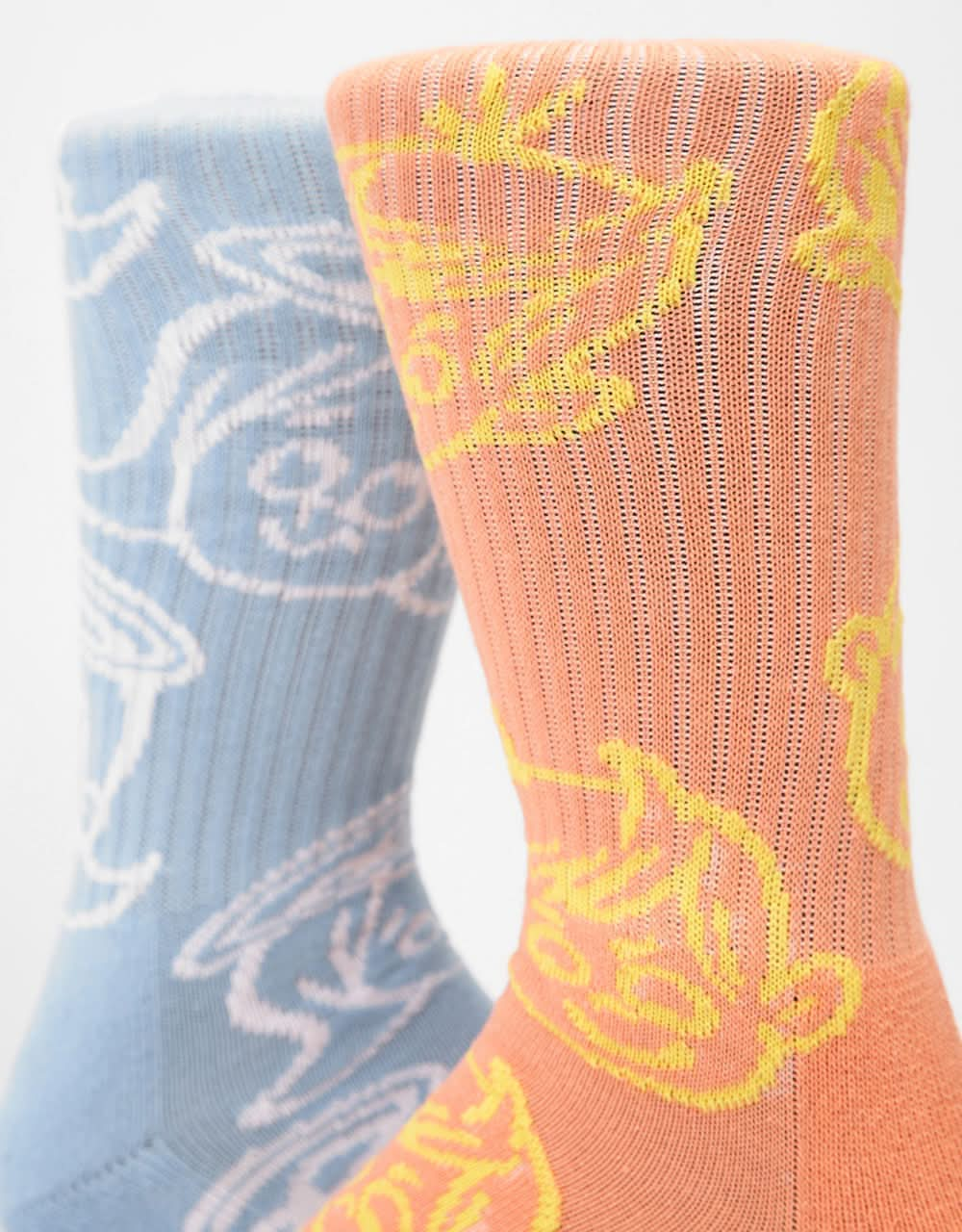 HUF Good N Evil Crew Socks - Multi