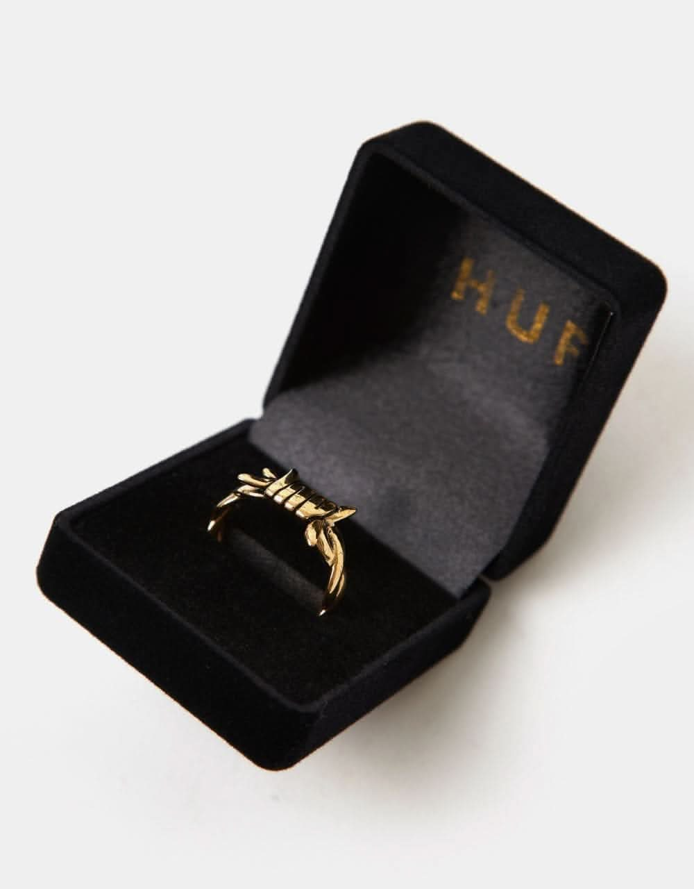 HUF Barbed Wire Ring - Gold