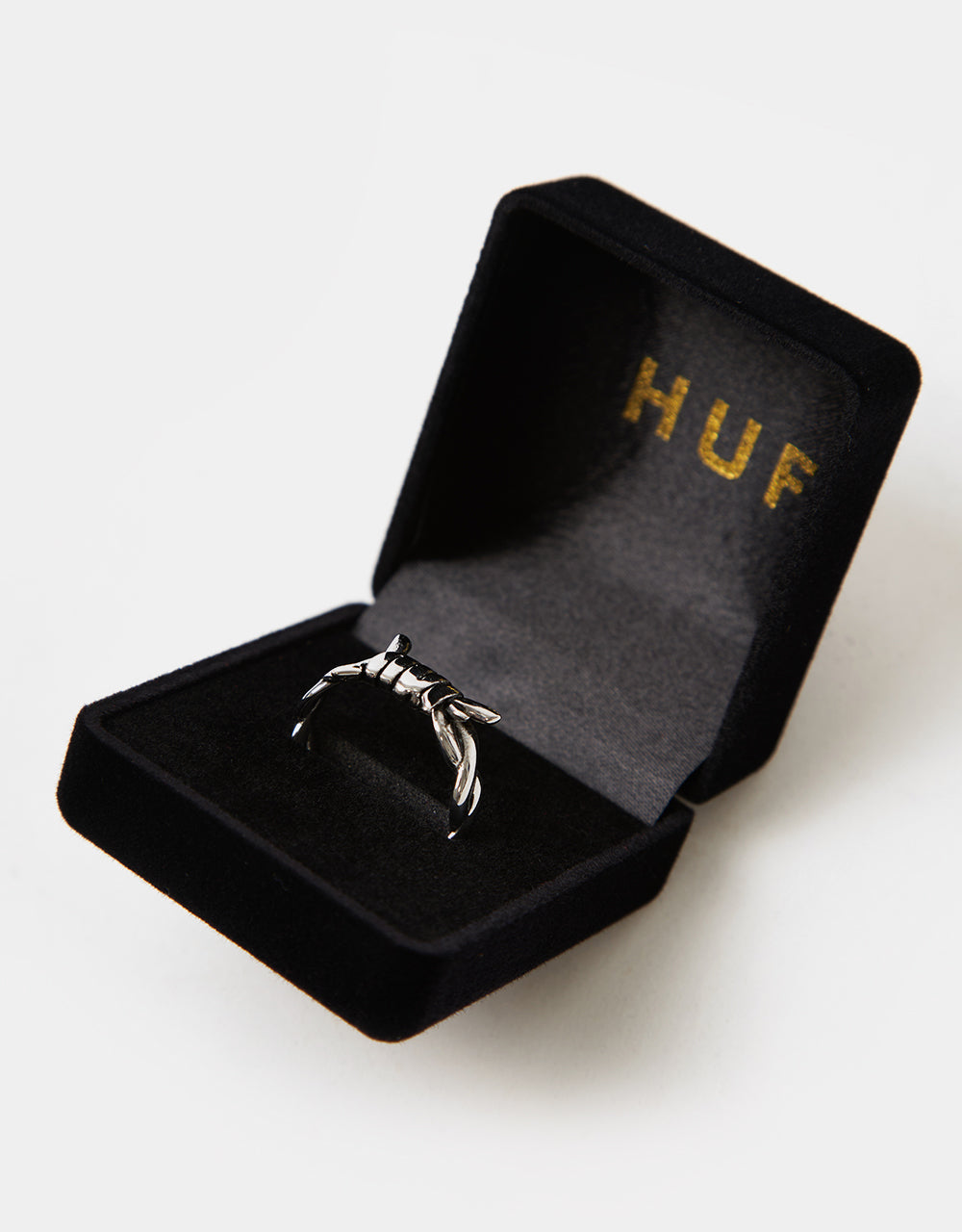 HUF Barbed Wire Ring - Silver