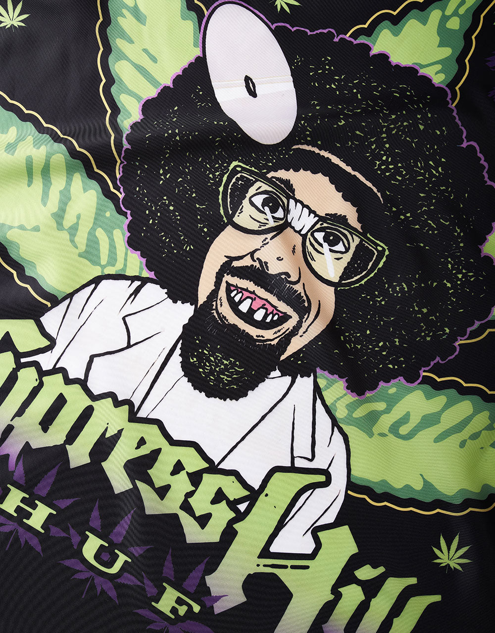 HUF x Cypress Hill Dr Greenthumb Banner - Black