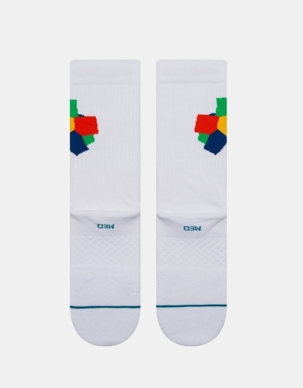 Stance x Willy Wonka Everlasting Crew Socks - White