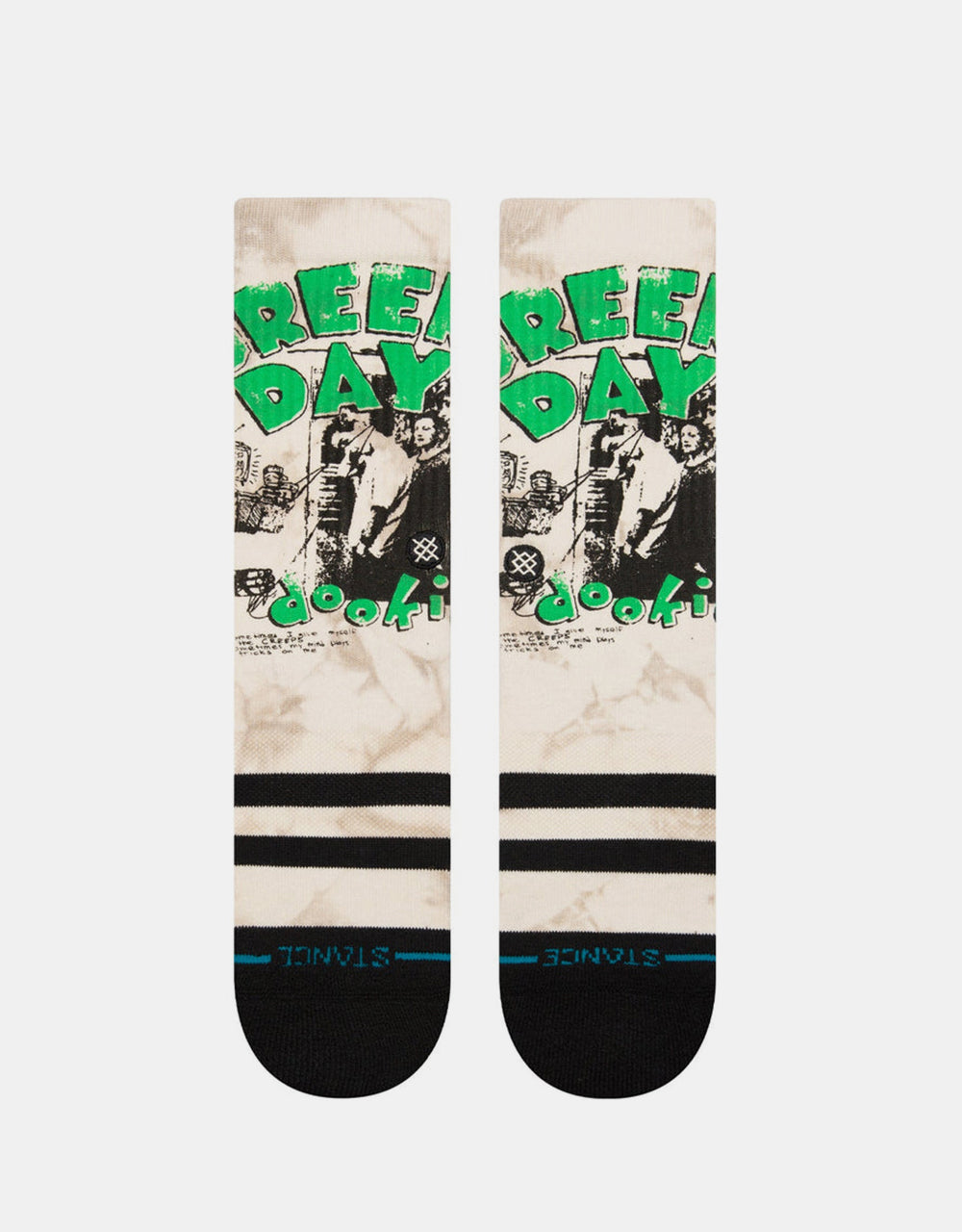Stance x Green Day 1994 Crew Socks - Off/White