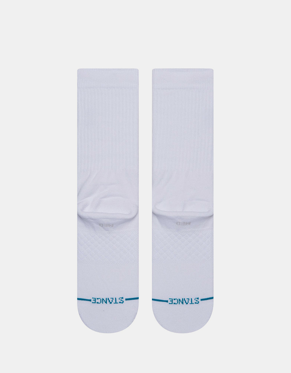 Stance x NBA Logoman Crew Socks - White