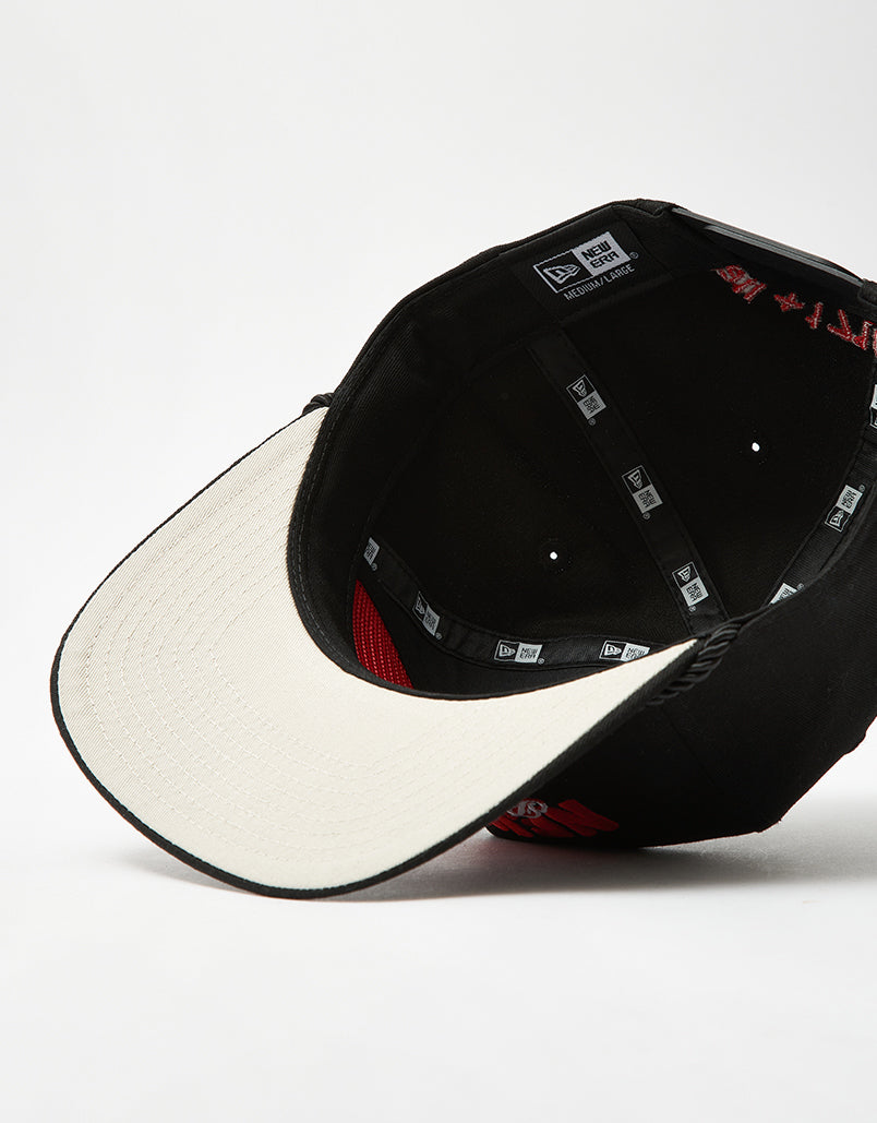 New Era Graphic Golfer Snapback Cap - Black