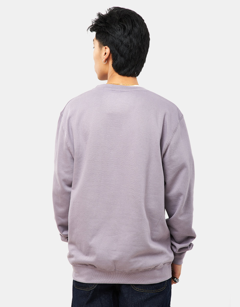 Route One Twisted Sweatshirt - Dusty Lilac