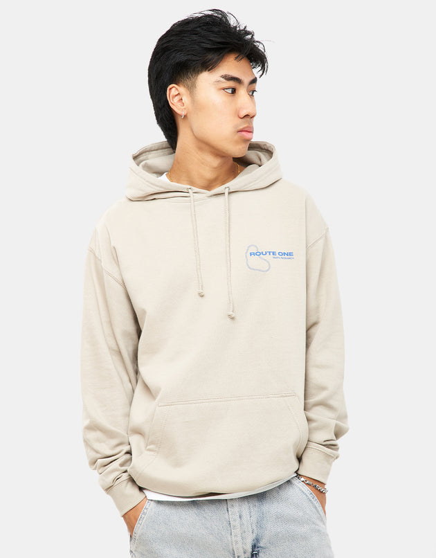 Route One Aalto Pullover Hoodie - Natural Stone