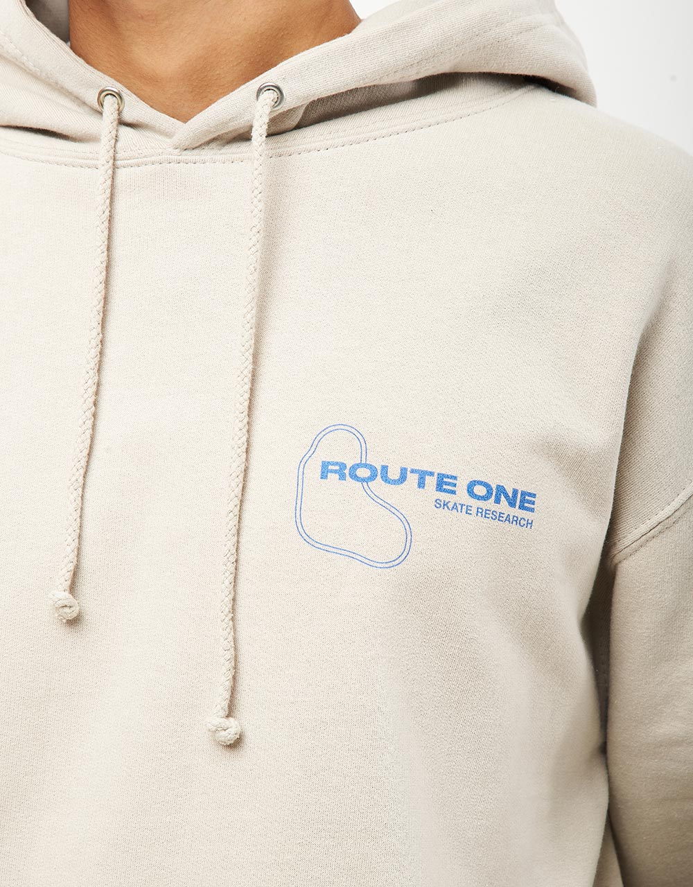 Route One Aalto Pullover Hoodie - Natural Stone