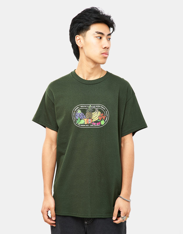 Route One More Fruit T-Shirt - Forest