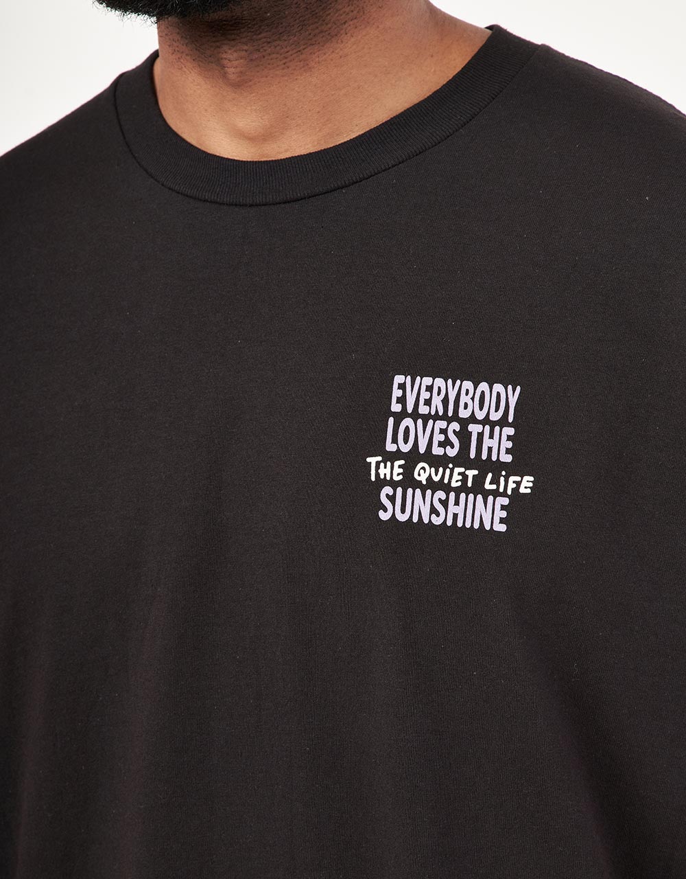 The Quiet Life Everybody Love Sun T-Shirt - Black