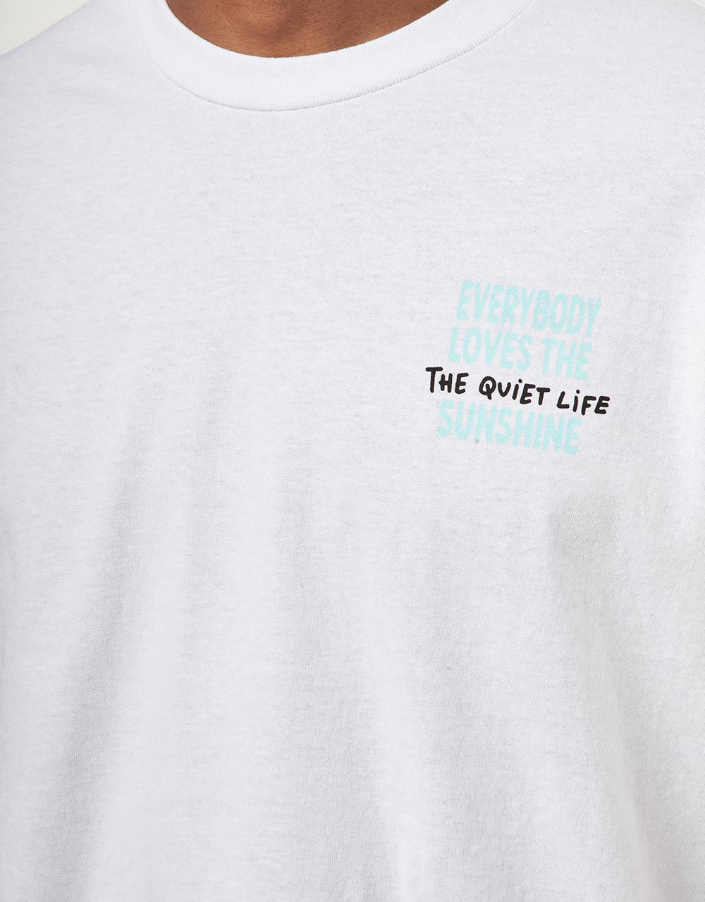 The Quiet Life Everybody Love Sun T-Shirt - White