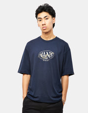 Vans Snaked Center Logo T-Shirt - Navy