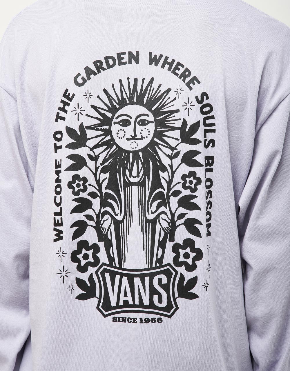 Vans Flower Tower L/S T-Shirt - Languid Lavender