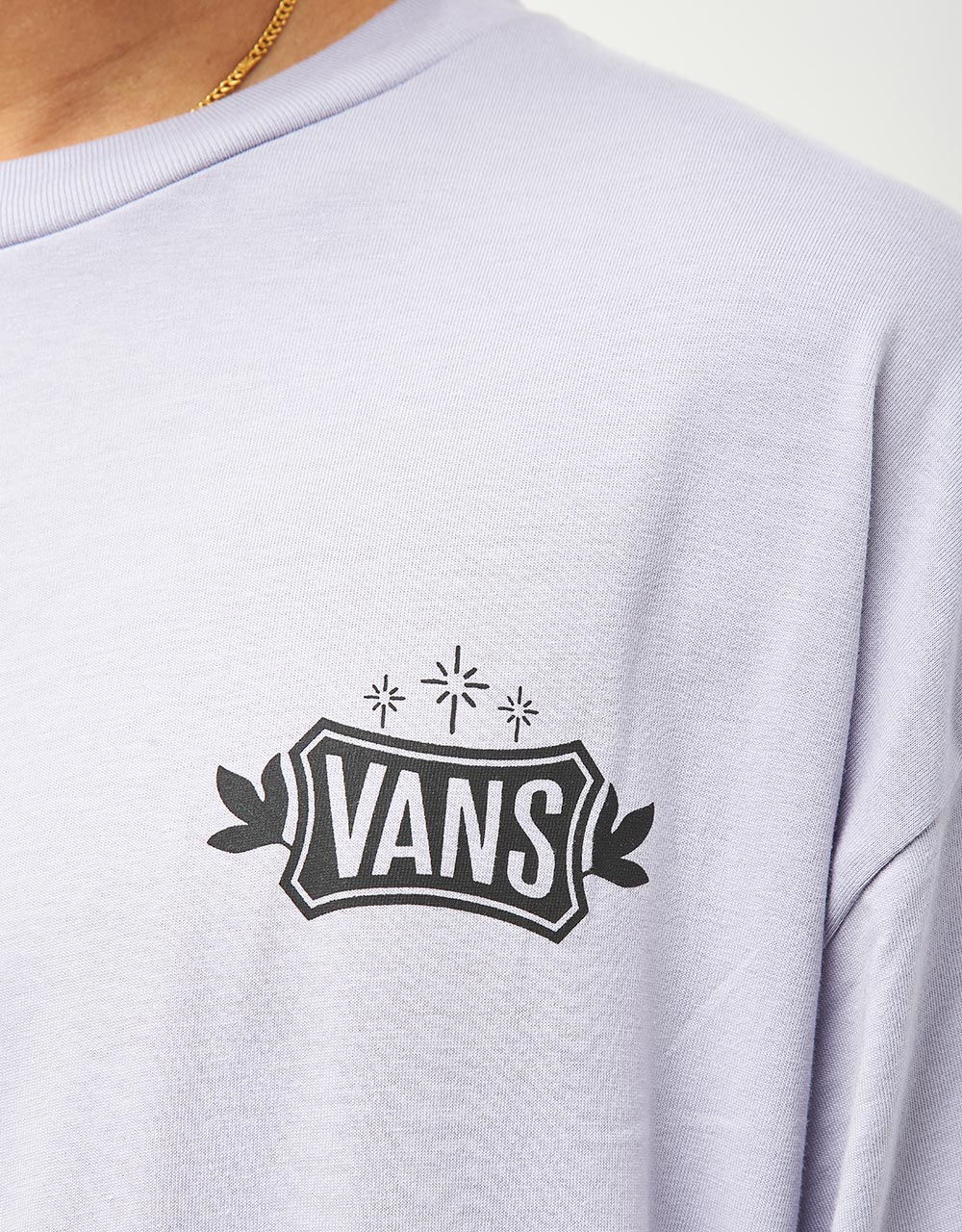 Vans Flower Tower L/S T-Shirt - Languid Lavender