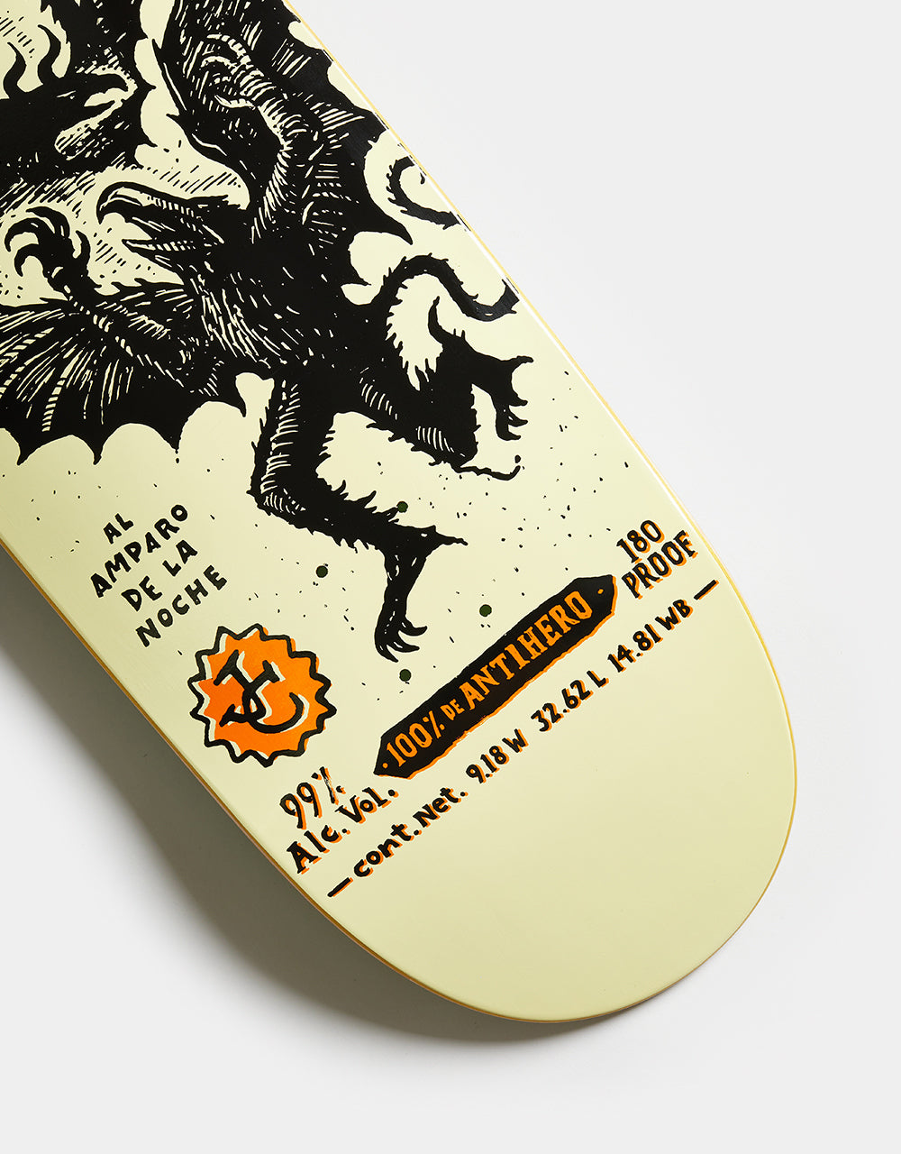 Anti Hero Cardiel Carnales Skateboard Deck - 9.18"